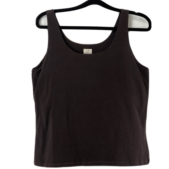 J. Jill Tops - j jill tank top square neck brown size:L